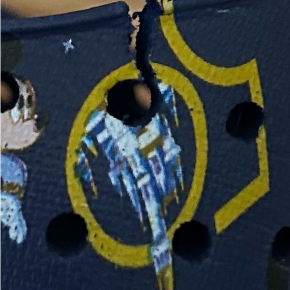 Disney X Native Girls Navy 50th Anniversary Mickey Mouse Slip On Sneakers - Picture 9 of 9